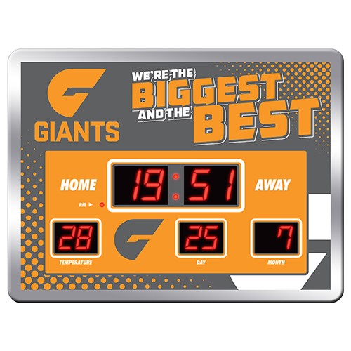 LED SCOREBOARD CLOCK GIANTS