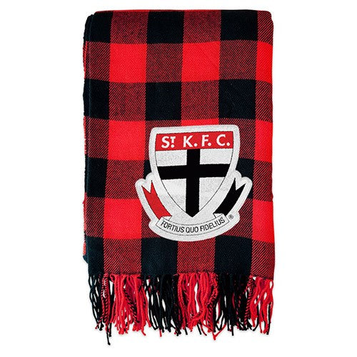 ST KILDA TARTAN THROW