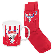 MUG & SOCK G/Pk SYDNEY SWANS 