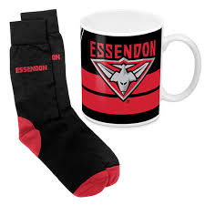 MUG & SOCK GIFT PK ESSENDON 