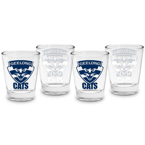 GEELONG SET OF 4 SHOT GLASSES