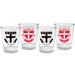 ST KILDA SET OF 4 SHOT GLASSES