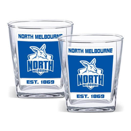 NORTH MELBOURNE SET OF 2 SPIRIT GLASSES