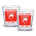 SYDNEY SWANS SET OF 2 SPIRIT GLASSES