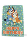 BLUEY BIRTHDAY CARD BUILDING BLOCKS