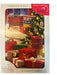 PETS ON CHAIR FRONT CHRISTMAS CHARIRT CARDS 