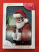 SANTA GREEN GIFT BOX FRONT CHRISTMAS CHARITY CARDS 