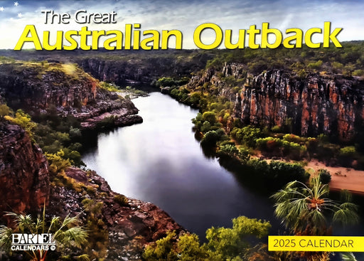 Calendar 2025 335x242mm Great Australian Outback