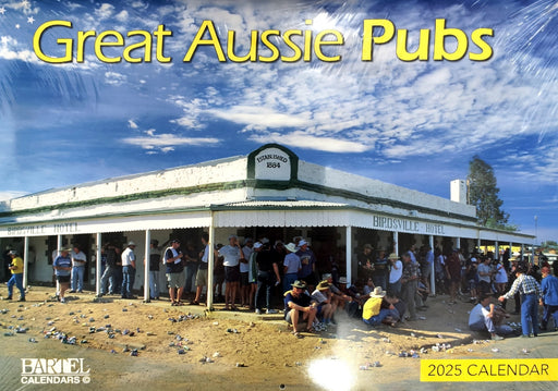 Calendar 2025 335x242mm Great Pubs of Australia