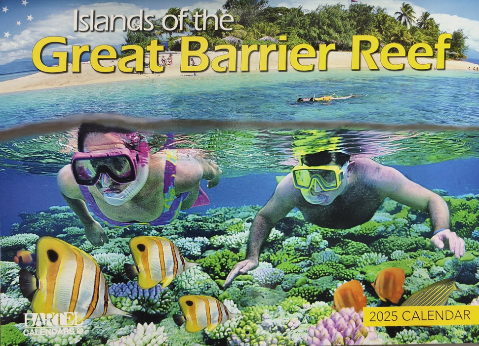 Calendar 2025 335x242mm Islands Great Barrier Reef