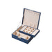 NAVY JEWELLERY BOX LARGE