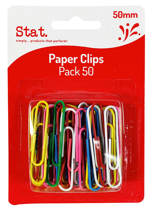 GLIDE ON CLIPS 28MM COLOURED SMALL (INDENT)