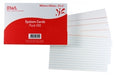 SYSTEM CARDS RULED 102 X 152MM (6 X 4) WHITE SOVEREIGN 