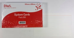 SYSTEM CARDS SOVEREIGN 127X 203MM 