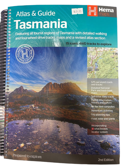 TASMANIA ATLAS & GUIDE HEMA