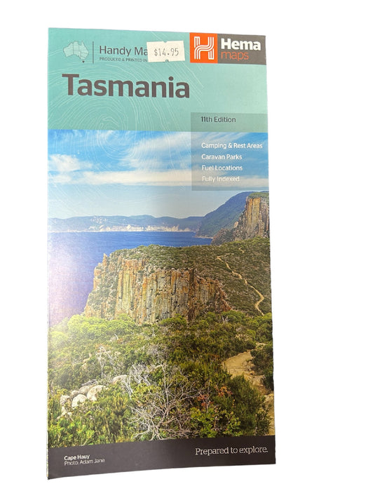 TASMANIA HANDY MAP HEMA