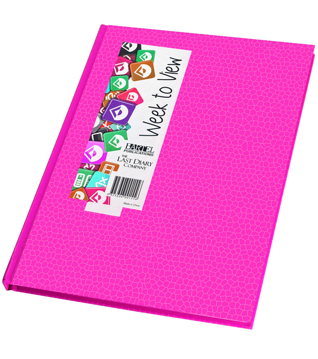 THE LAST DIARY 2027 MIDI WEEK TO VIEW PINK