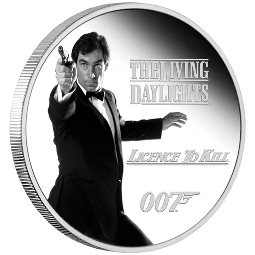 2023 JAMES BOND 1OZ SILVER PROOF COIN 