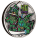 Teenage Mutant Ninja Turtles 40th Anniversary 2024 2oz Silver Antiqued High Relief Coloured Coin