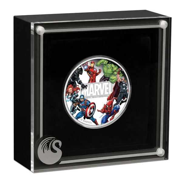 85th Anniversary of Marvel 2024 1/2oz Silver Proof Coloured Coin