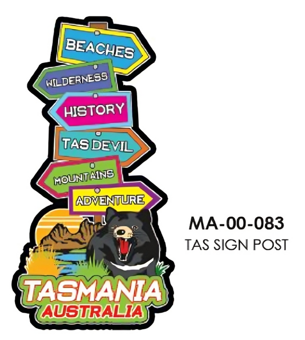 TASMANIA PANORAMIC MAGNET COLLECTION