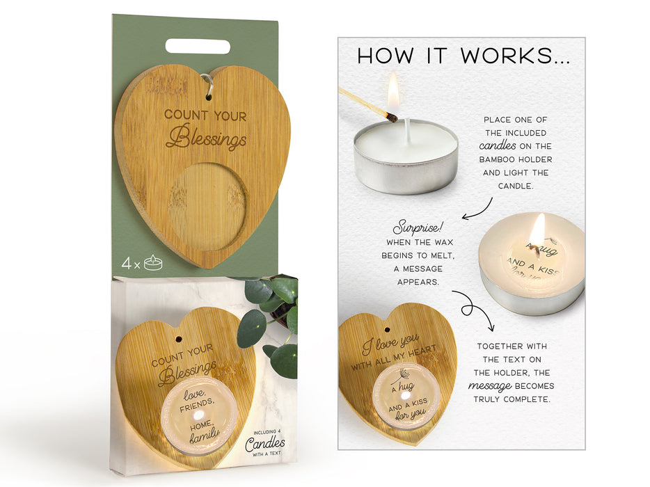 SURPRISE CANDLES COUNT YOUR BLESSINGS