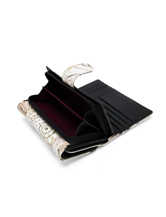 SHELLY MEDIUM PATENT LEATHER WALLET