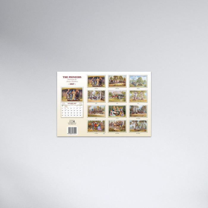 2027 CALENDAR THE PIONEERS