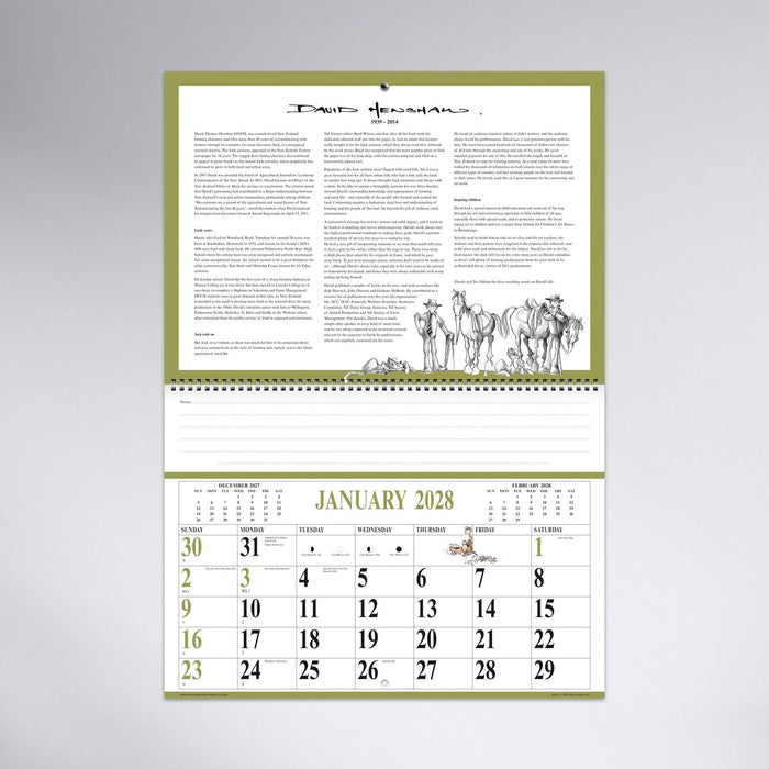 2027 CALENDAR JOCKS COUNTRY LIFE