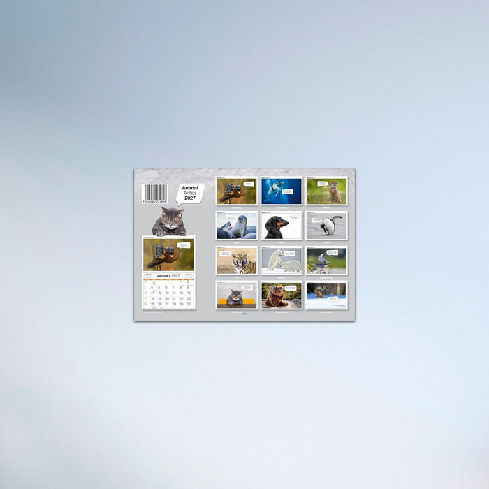 2027 CALENDAR ANIMAL ANTICS