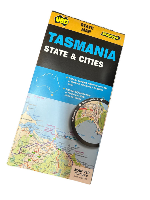 MAP UBD/GRE TASMANIA 719 9TH EDITION