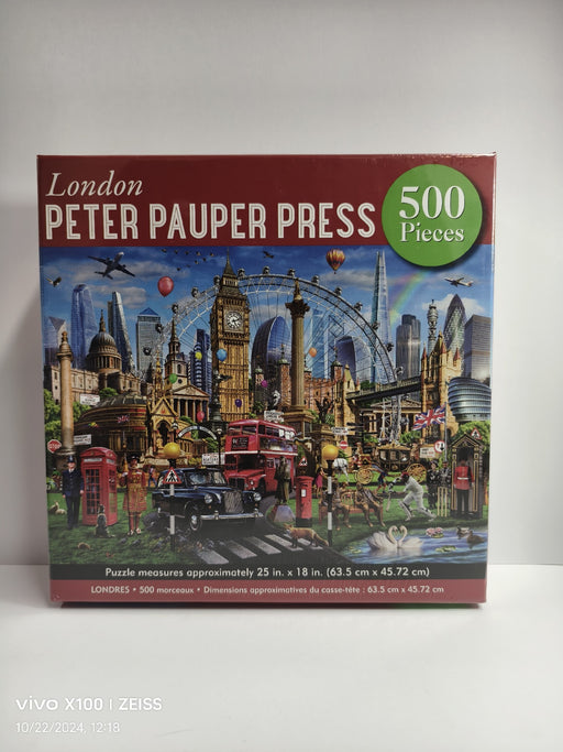 Peter Pauper Press London 500 Piece Jigsaw Puzzle