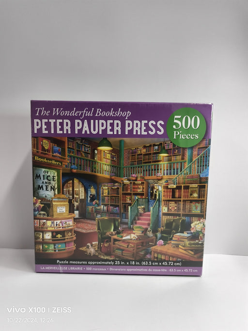 The Wonderful Bookshop 500-Piece Jigsaw Puzzle