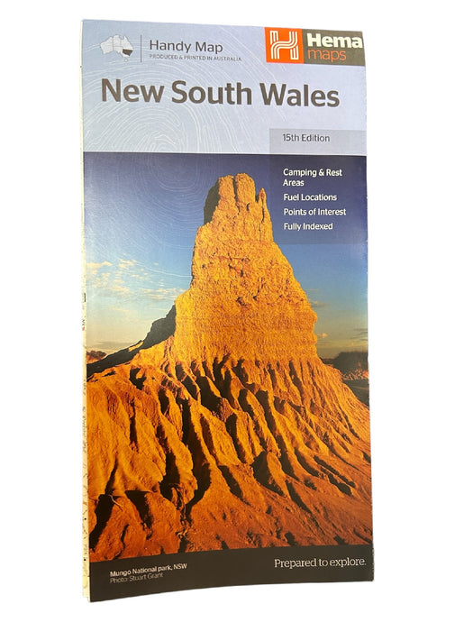 NEW SOUTH WALES HANDY MAP HEMA