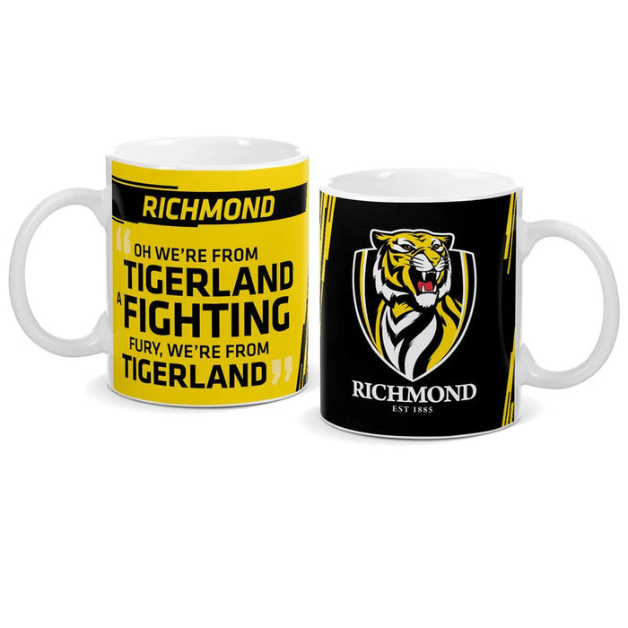 LE AFL LOGO & SONG MUG - RICHMOND
