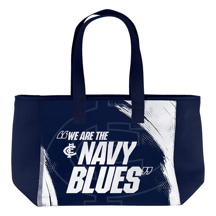 Carlton Blues AFL Aussie Rules Zip Neoprene Carry Bag