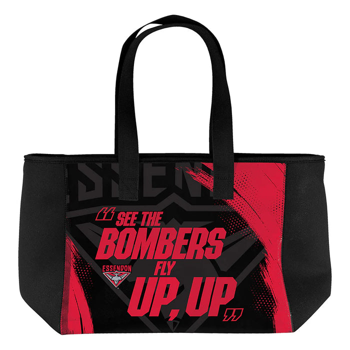 Essendon Bombers AFL Aussie Rules Zip Neoprene Carry Bag