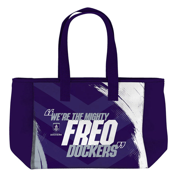 Fremantle Dockers Freo AFL Aussie Rules Zip Neoprene Carry Bag