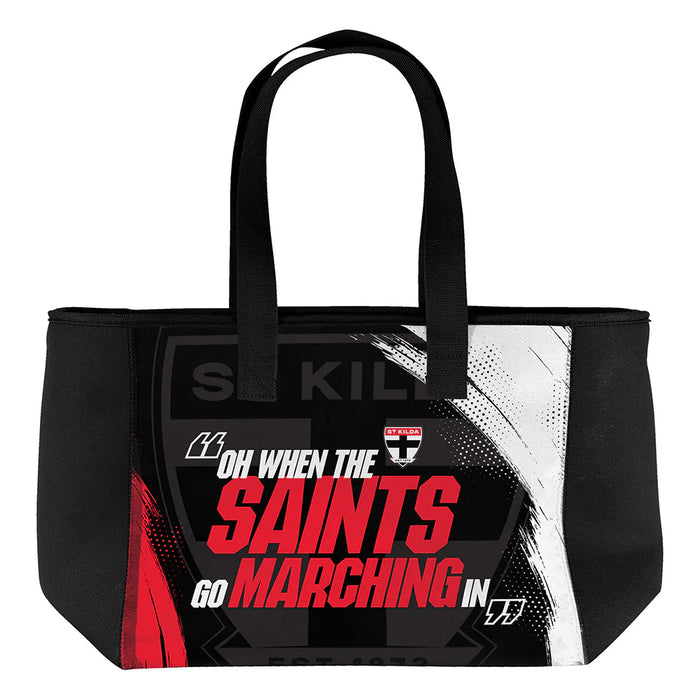 St Kilda Saints AFL Aussie Rules Zip Neoprene Carry Bag