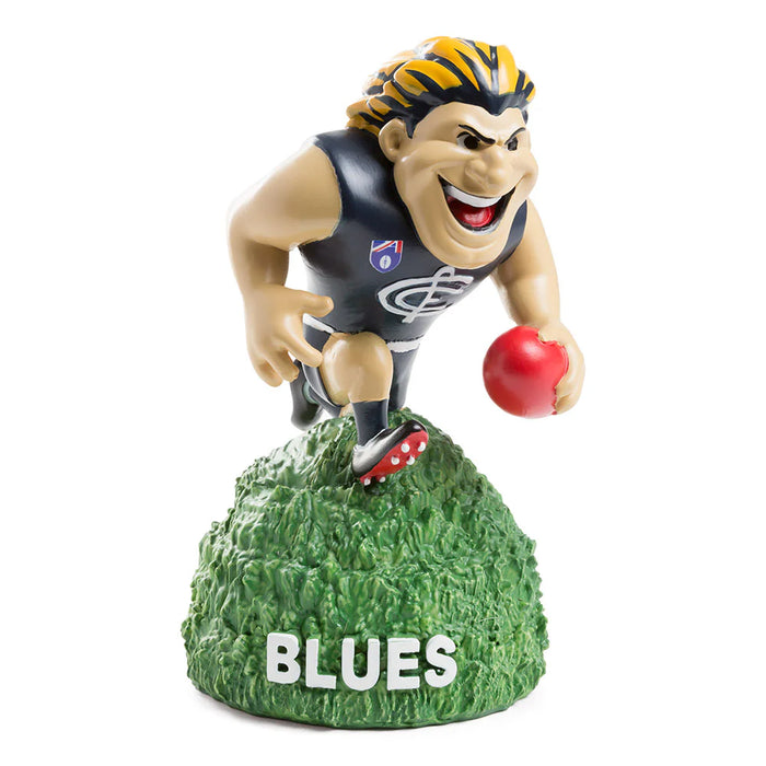 CARLTON BULLS RETRO MASCOT 18CM