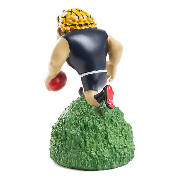 CARLTON BULLS RETRO MASCOT 18CM