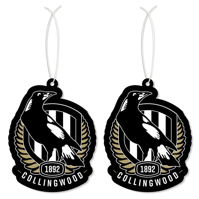 AFL AIR FRESHENER COLLINGWOOD 2 PACK