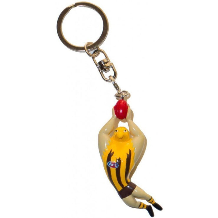 AFL HAWKS MASCOT KEYRING