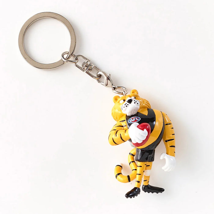AFL RICHMOND MASCOT KEYRING