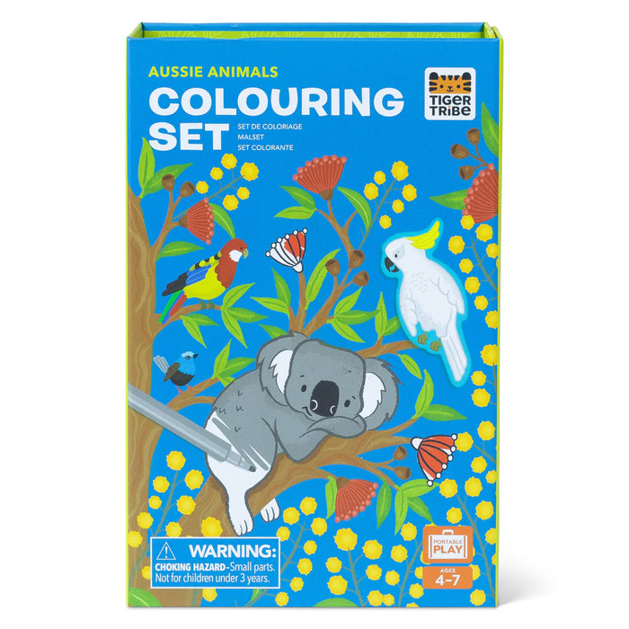 Co louring Set - Aussie Animals