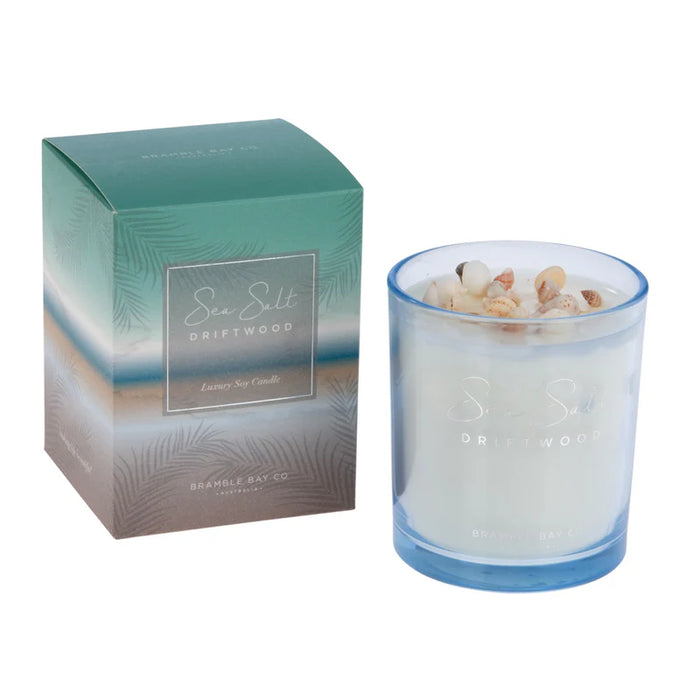 300G LUXURY SOY CANDLE SEA SALT BY BRAMBLE BAY