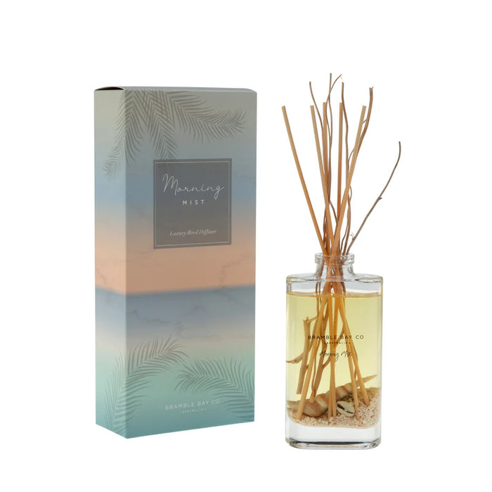 150ml Morning Mist Oceania Scented Reed Diffuser - by Bramble Bay