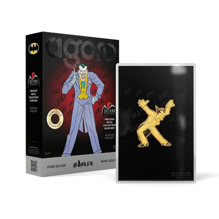 Batman: The Animated Series Joker Blind Box 1/2oz Silver Collectible Coin