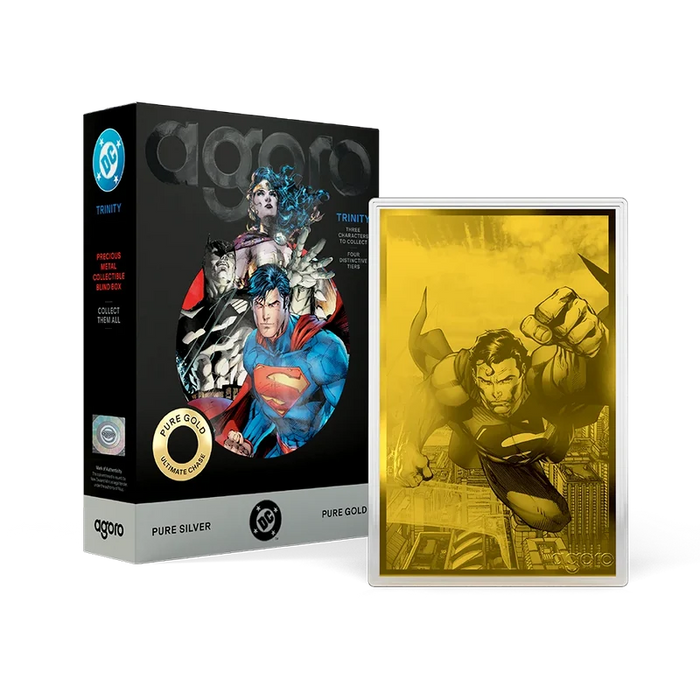 Justice League Trinity Blind Box 5g Silver Collectible Foil