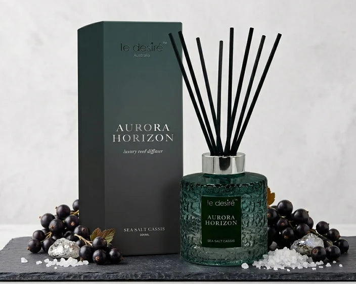 LE DESIRE LUXURY REED DIFFUSER SEA SALT CASSIS